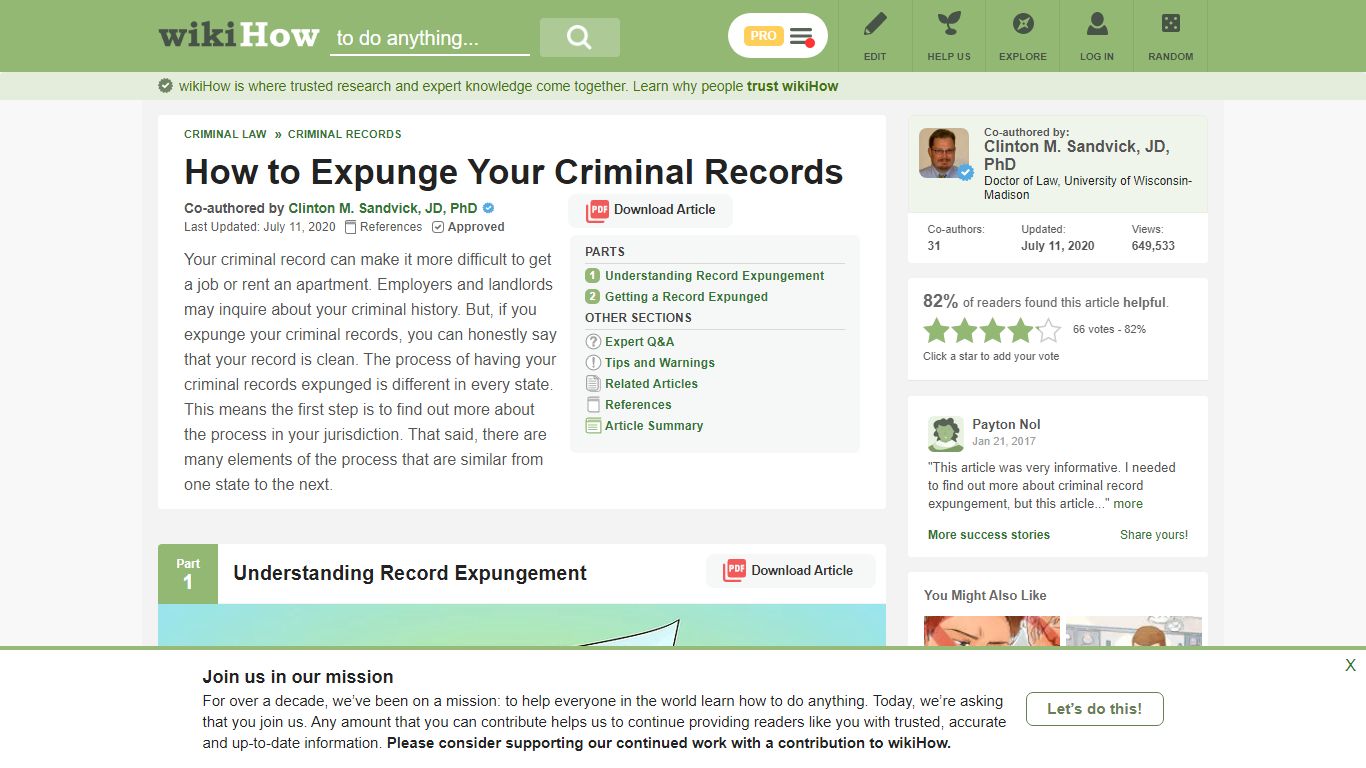 How to Expunge Your Criminal Records: 9 Steps (with Pictures) - wikiHow